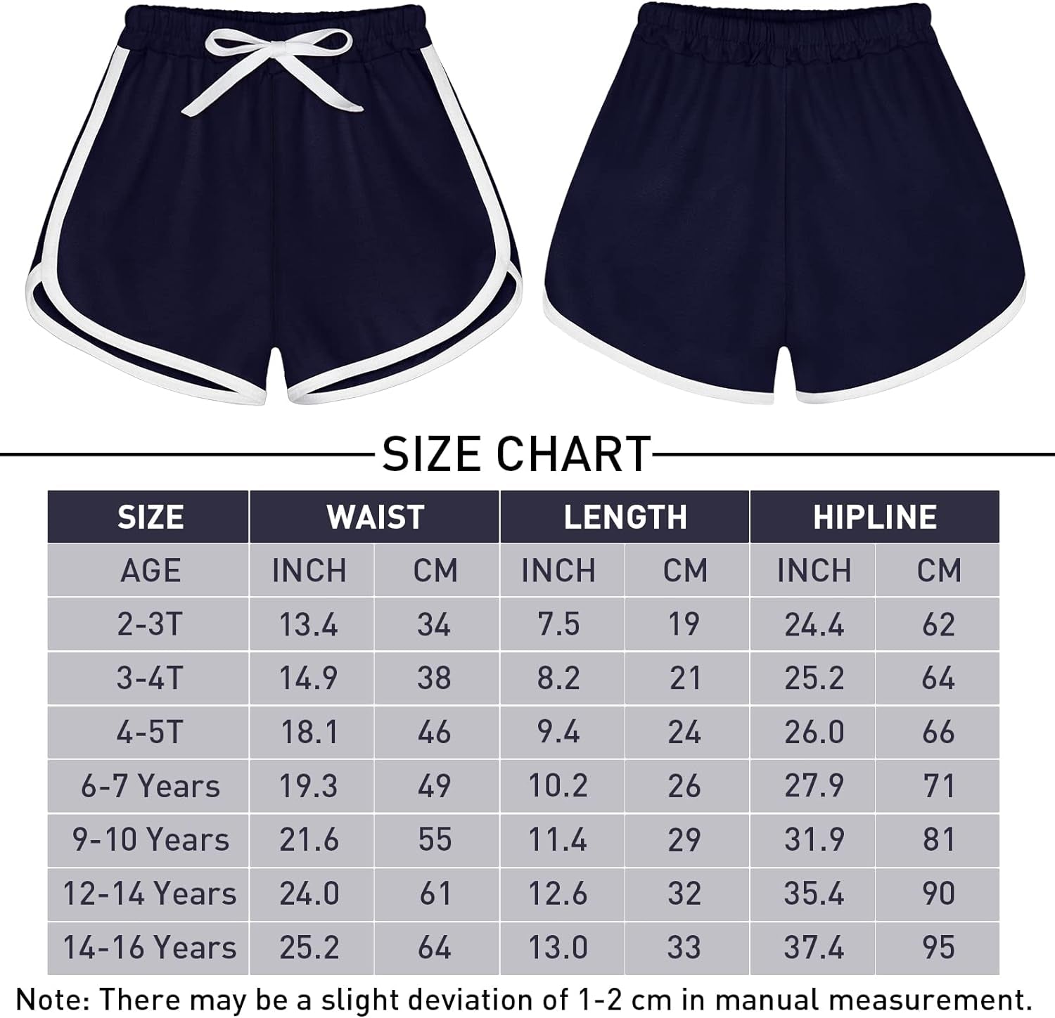 3 Pieces Girls Boys Running Athletic Shorts Dance Sport Shorts Summer Workout Shorts for Toddler Kids