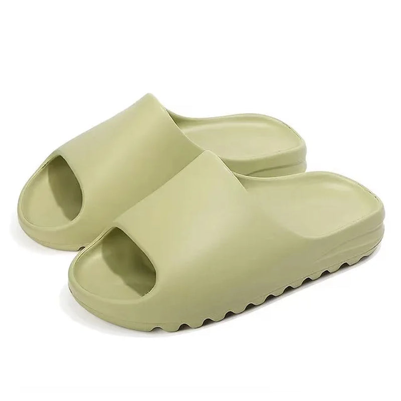 Topvivi 2022 Luxury Brand Slides Men Shoes Slippers Indoor House Slippers Graffiti Casual Beach Slipper EVA Cartoon Women Shoes