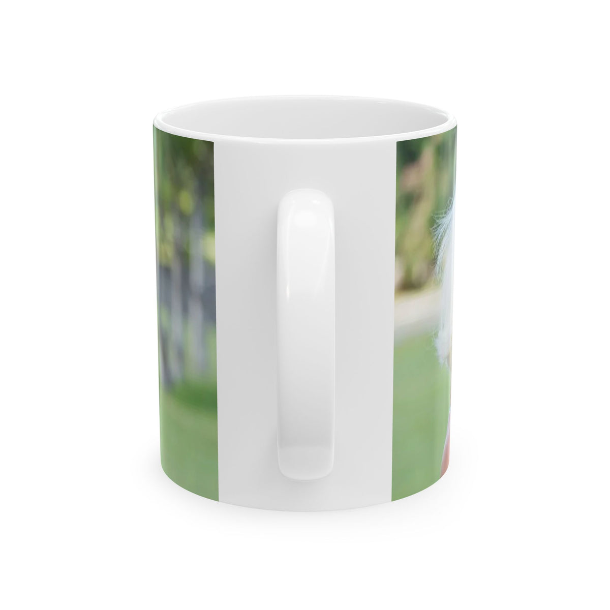 Photo Wrap Ceramic Mug — Personalized Family Photo Coffee Cup (11oz & 15oz)