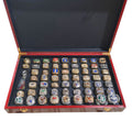 Complete 60-Piece Super Bowl Championship Ring Collection (I–LX) | The Ultimate NFL Grand Set with Luxury Display Case