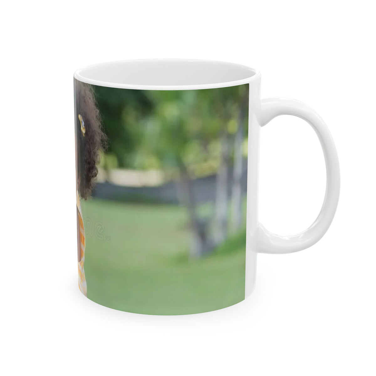 Photo Wrap Ceramic Mug — Personalized Family Photo Coffee Cup (11oz & 15oz)