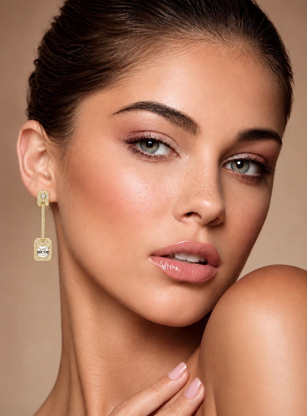 ER650G B.Tiff Gold Soirée Earrings