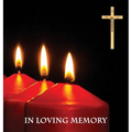 "In Loving Memory" Funeral Guest Book