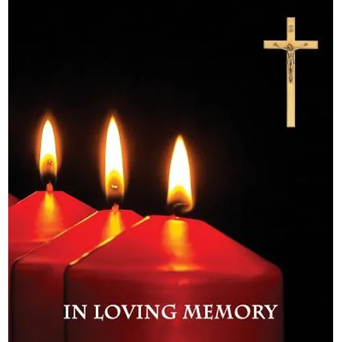 "In Loving Memory" Funeral Guest Book