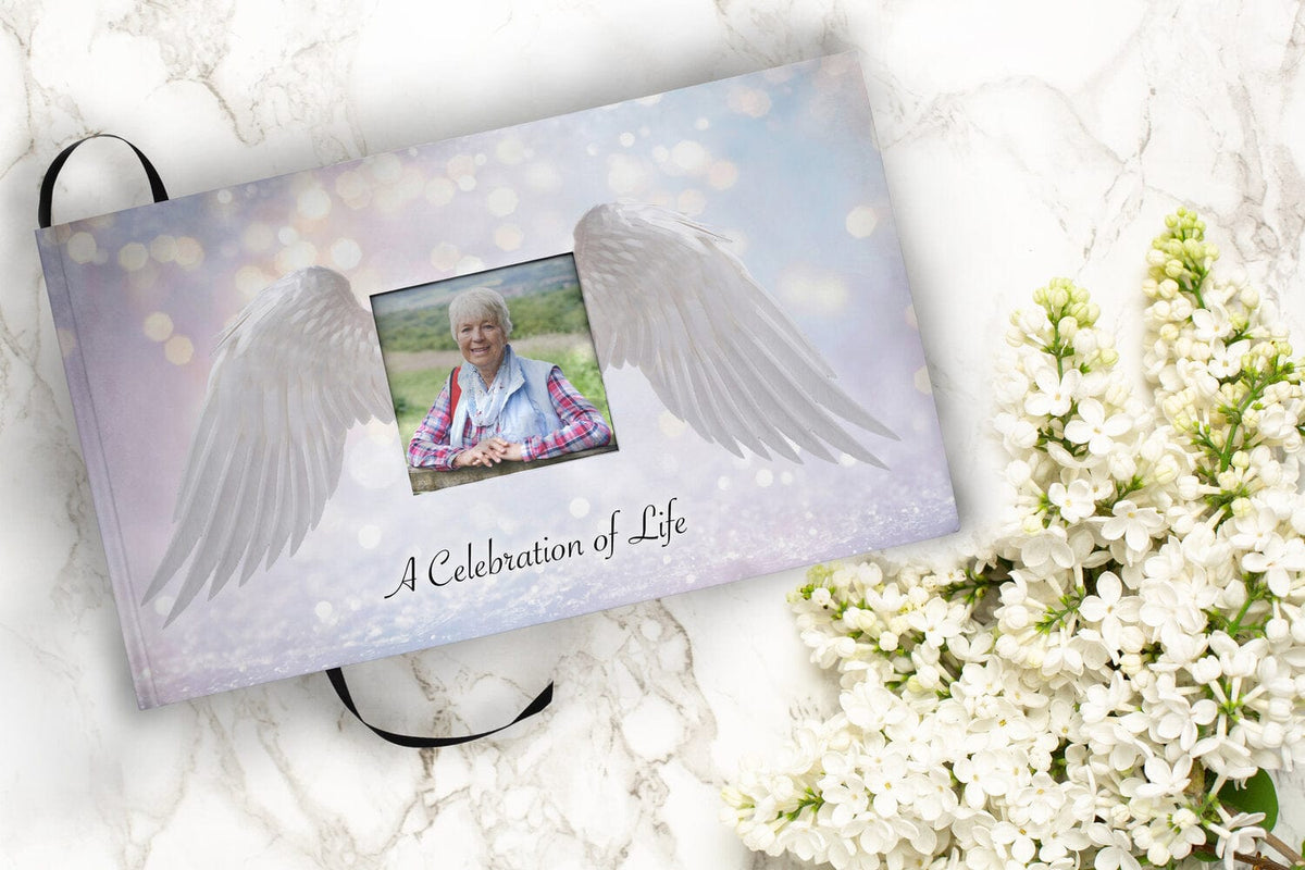 Angel of Mine (White) Memorial Collection Chest Cremation Urn