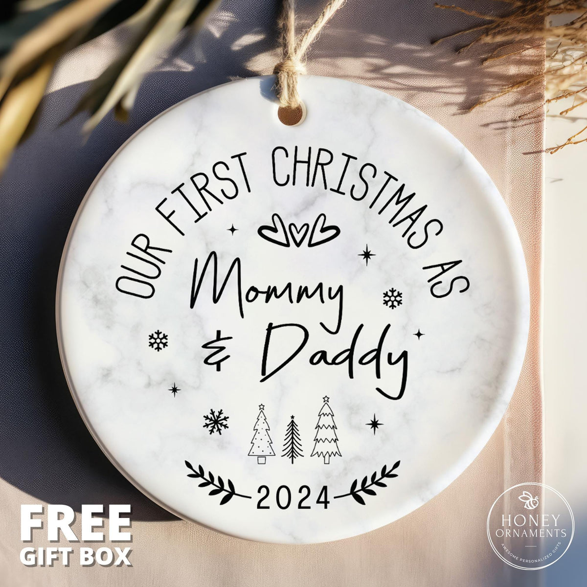 New Parents Ornament - New Parents Expecting Parents Gift