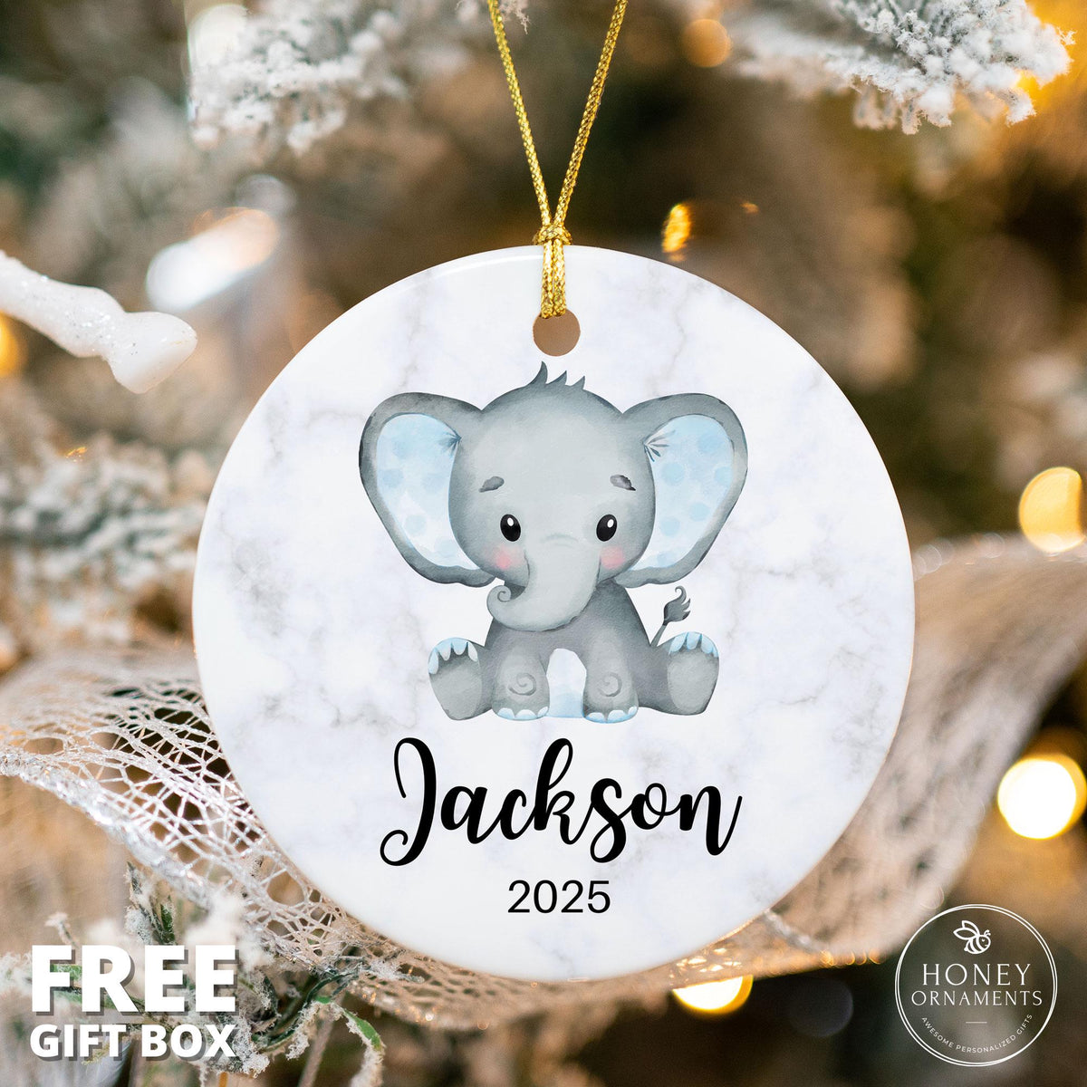 Personalized Baby’s First Christmas Ornament 2026