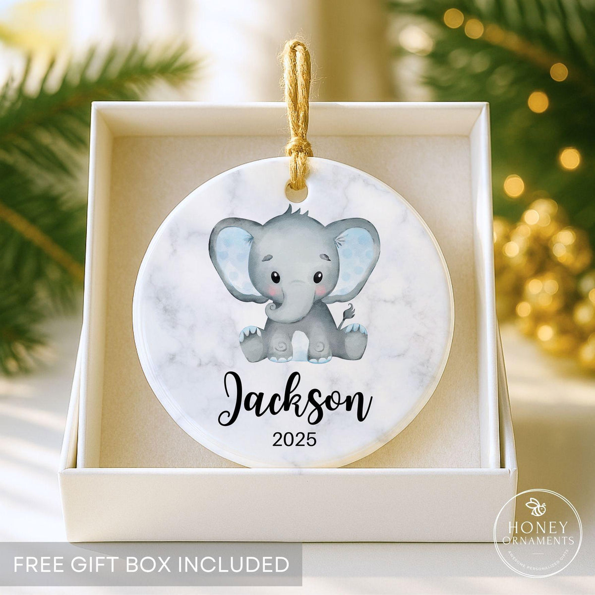 Personalized Baby’s First Christmas Ornament 2026