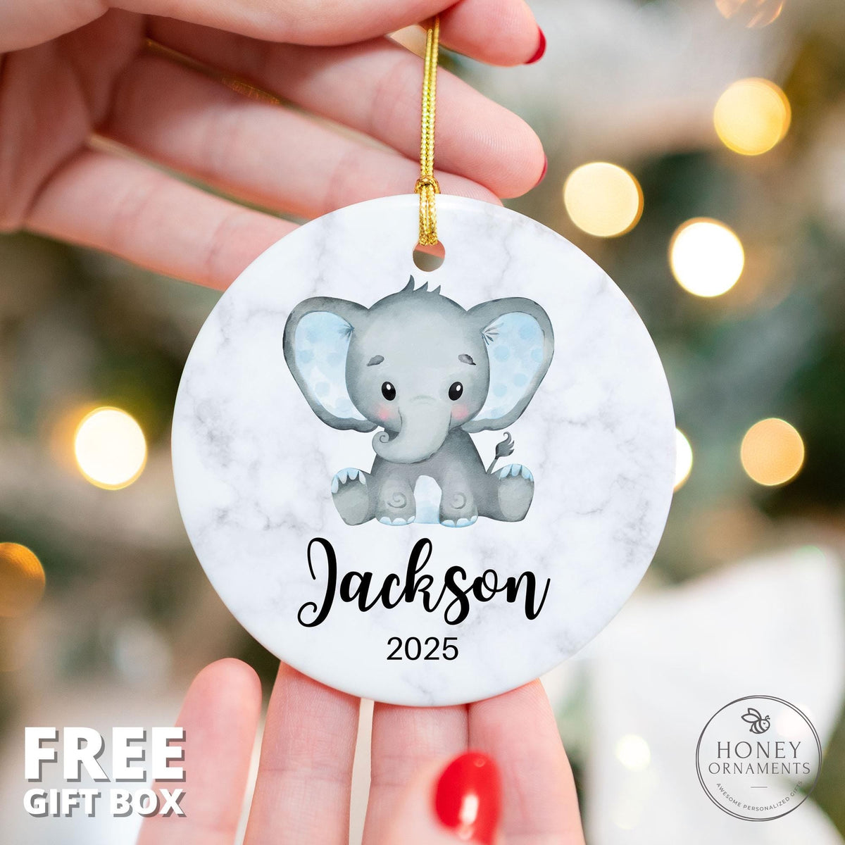 Personalized Baby’s First Christmas Ornament 2026