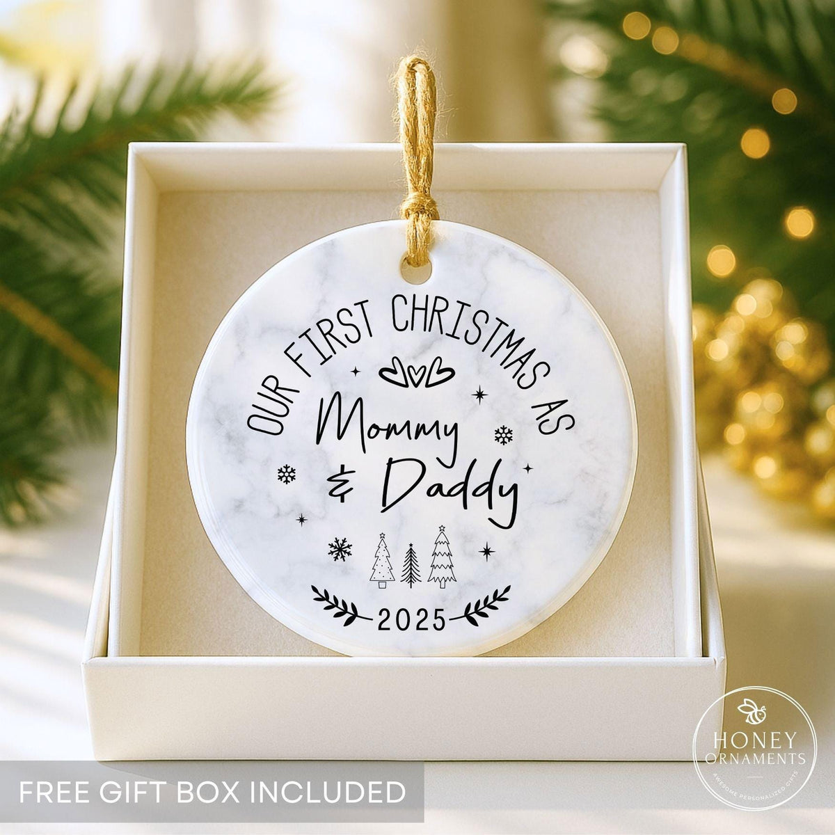 New Parents Ornament - New Parents Expecting Parents Gift