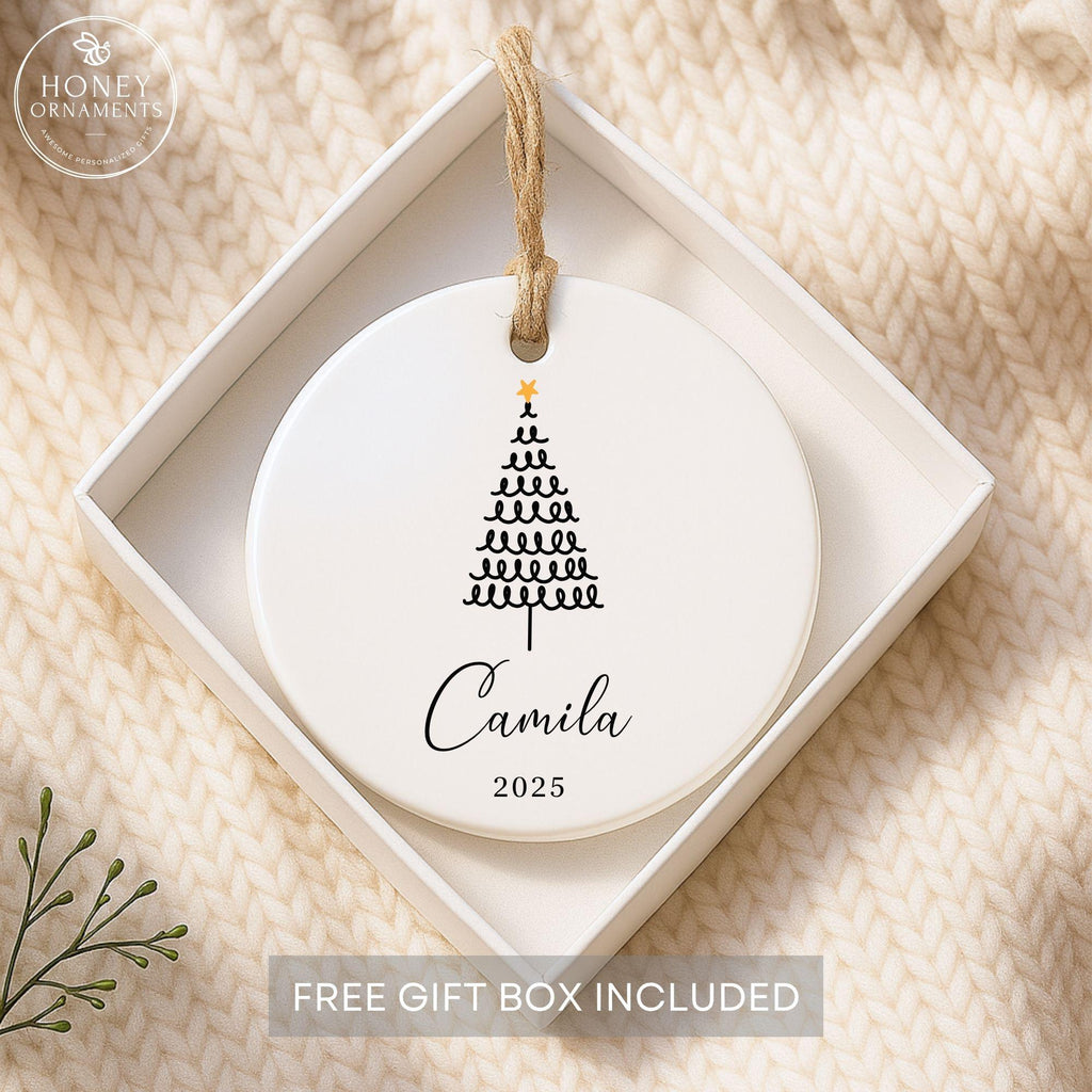Personalized Christmas Ornaments - Custom Christmas Name Ornaments