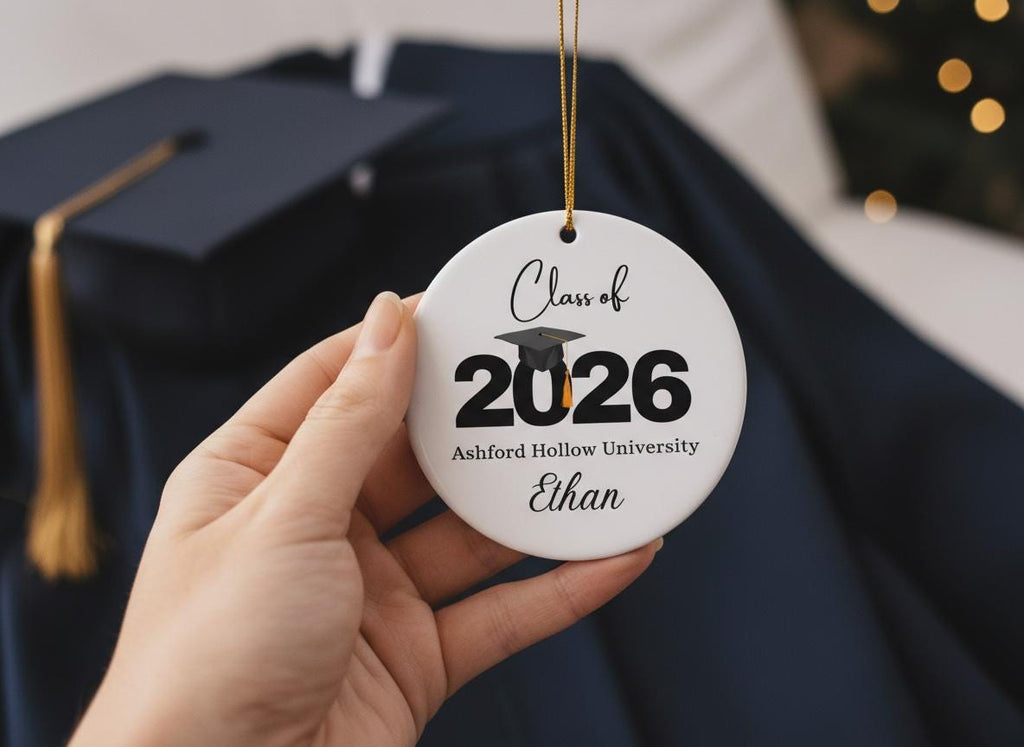 Personalized Graduation Ornament Class of 2026
