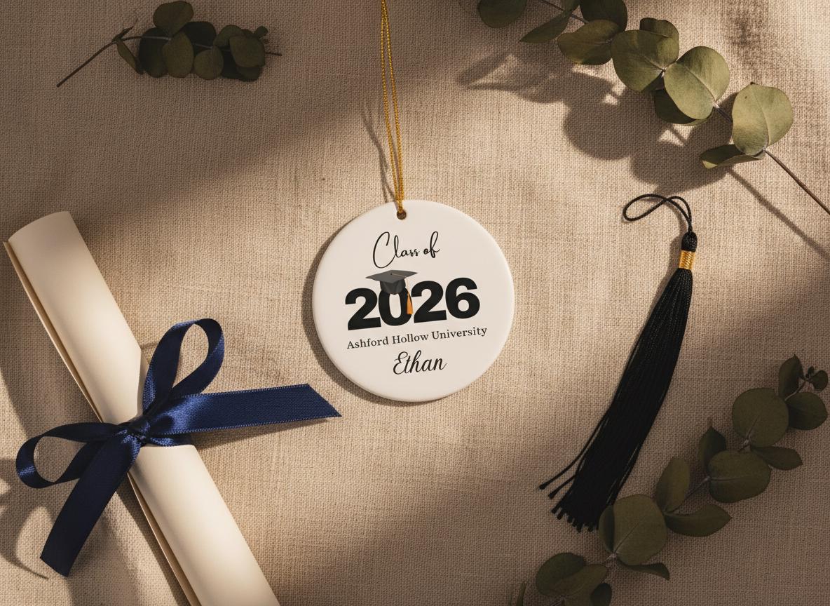 Personalized Graduation Ornament Class of 2026