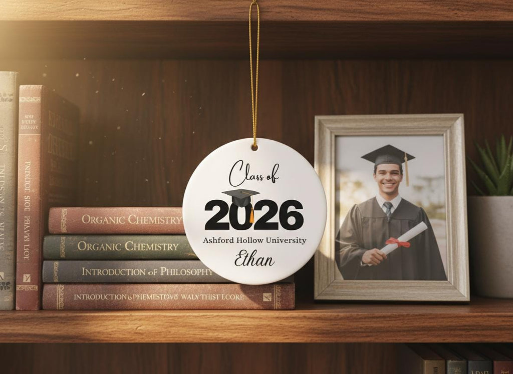 Personalized Graduation Ornament Class of 2026