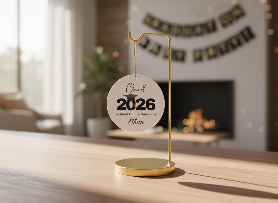 Personalized Graduation Ornament Class of 2026